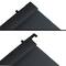 JAM Paper 9" x 12" Black Plastic Report Covers with Slide Lock Clip, 6ct.